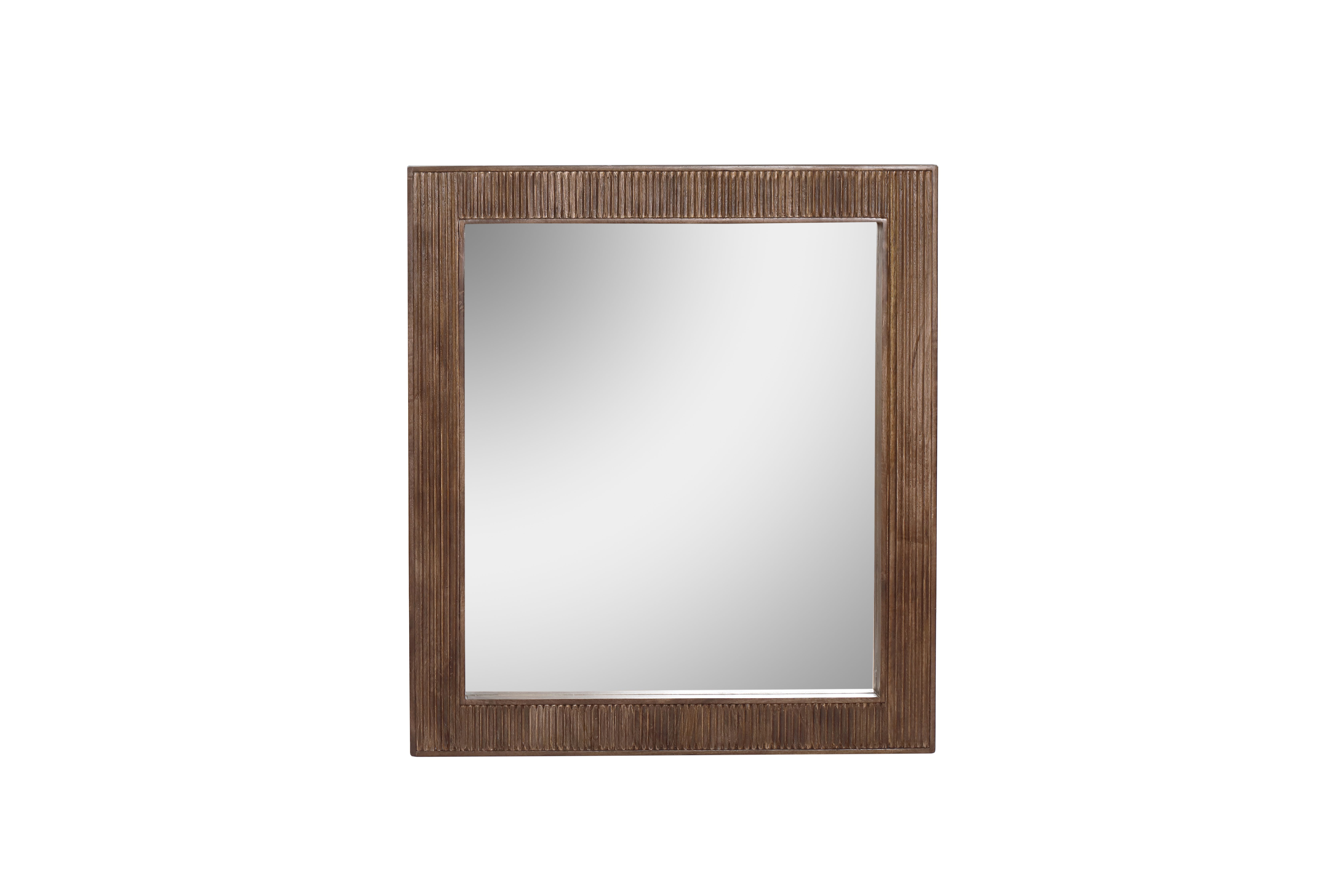 FLUTTED MIRROR