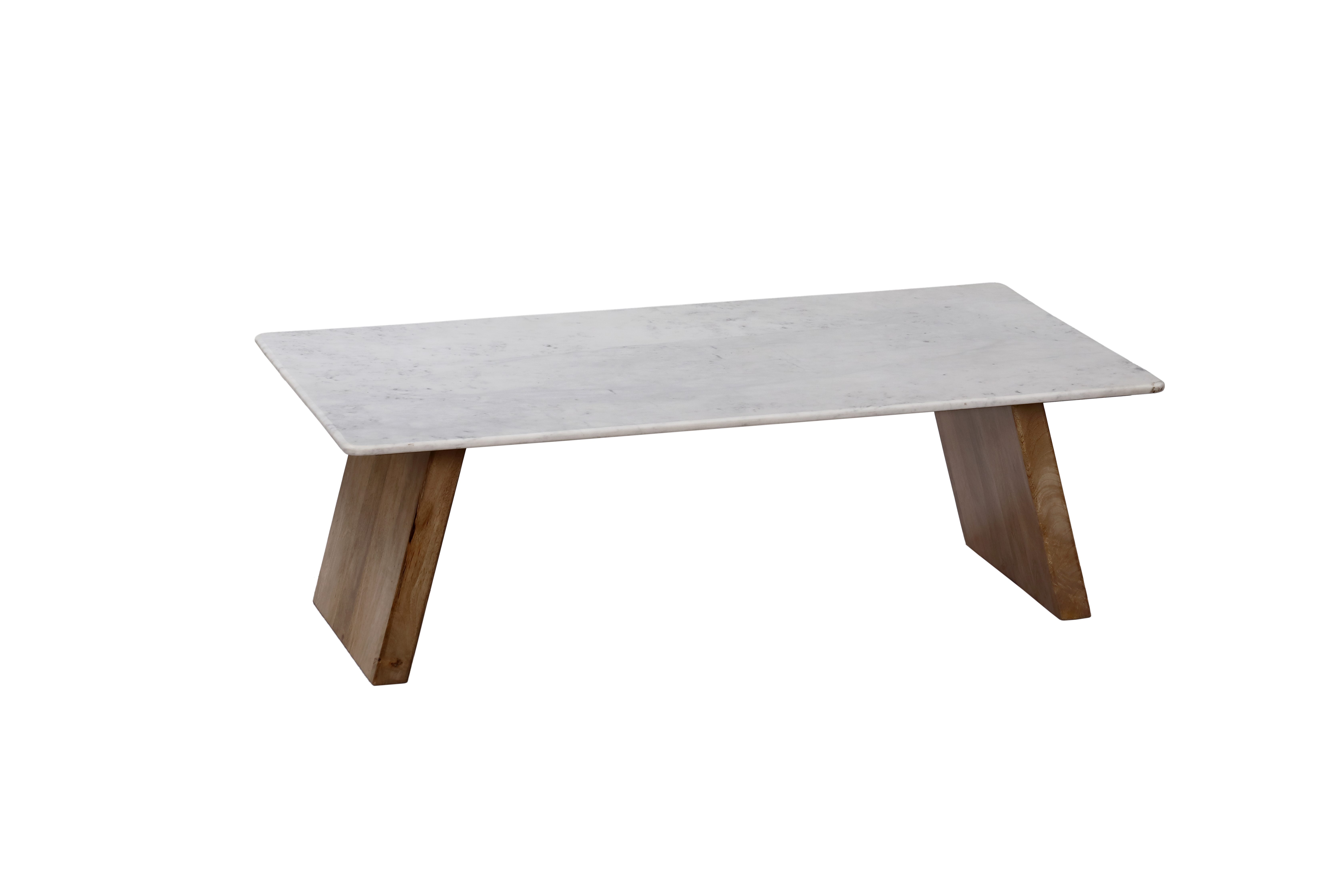 COFFEE TABLE WITH MARBLE TOP